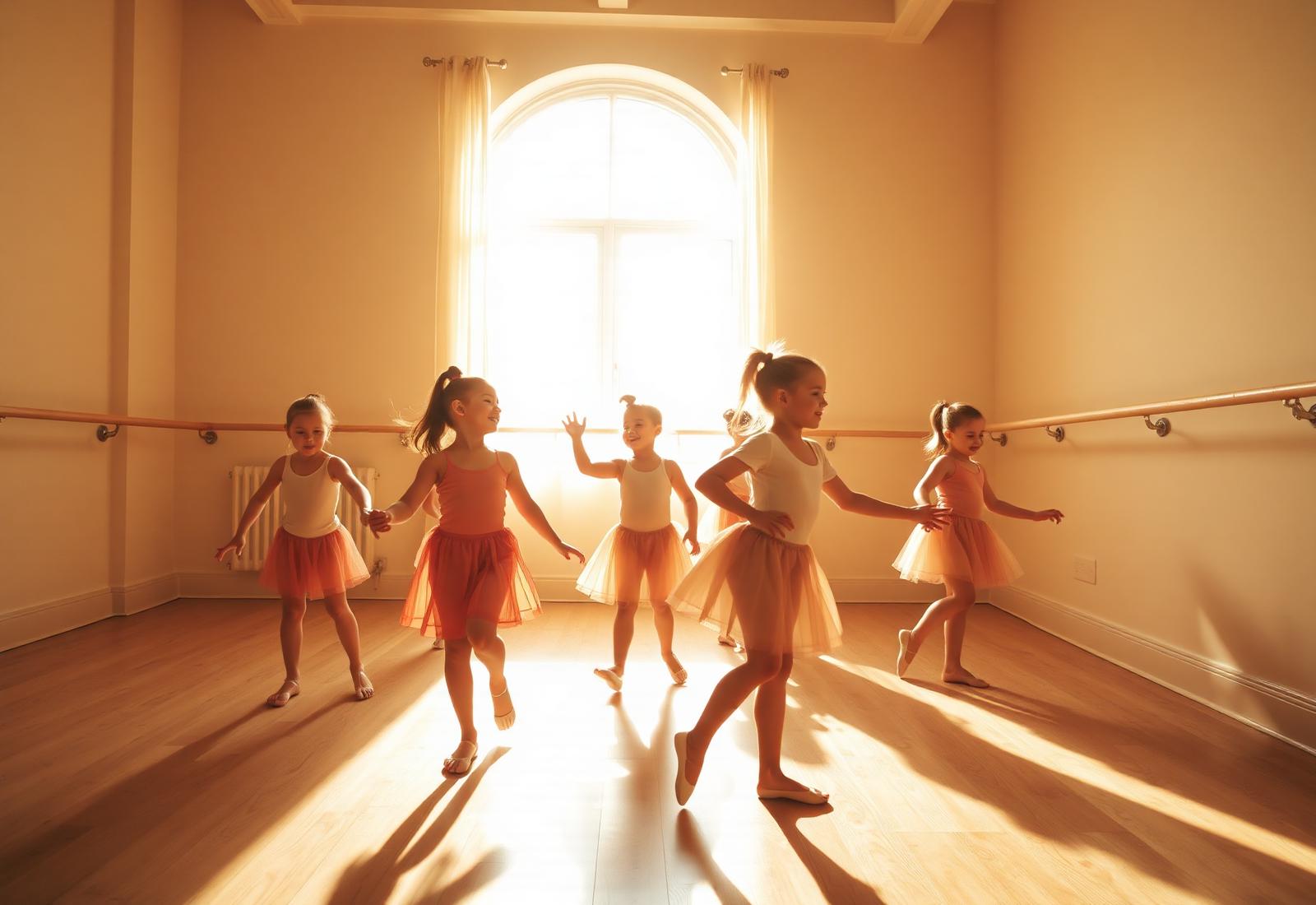 Young dancers at Oxbow Dance Studio